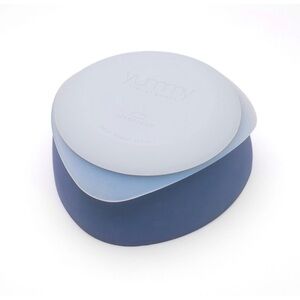 Sleepypod Yummy Travel Pet Dog Food Water Silicone Bowl Medium 500 ml Blue